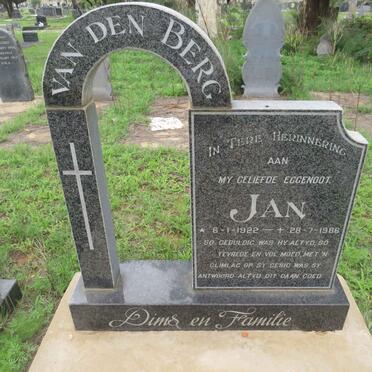 BERG Jan, van den 1922-1986