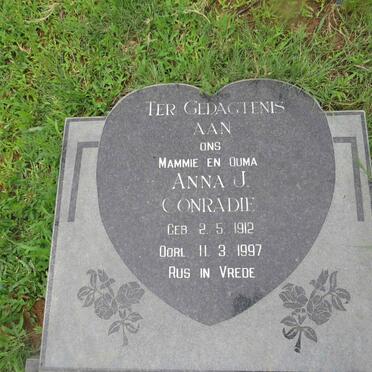CONRADIE Anna J. 1912-1997