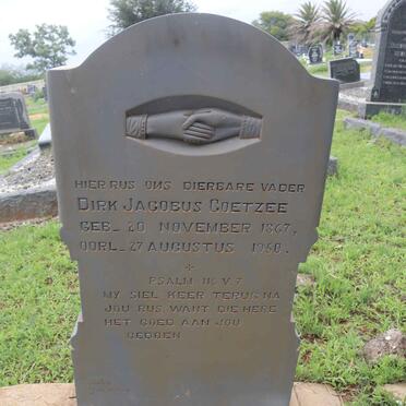 COETZEE Dirk Jacobus 1867-1950