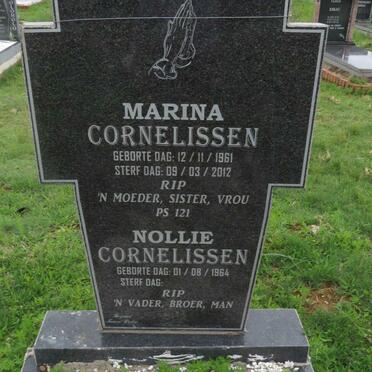 CORNELISSEN Nollie 1964- &amp; Marina 1961-2012