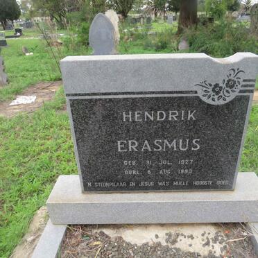 ERASMUS Hendrik 1927-1993