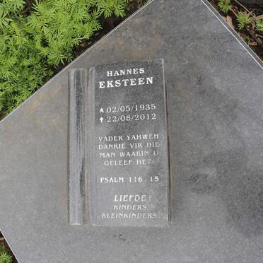 EKSTEEN Hannes 1935-2012