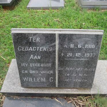 EARLE Willem G. 1910-1977 &amp; Susanna C.M. VILJOEN 1916-1991