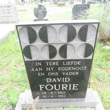 FOURIE David 1903-1982