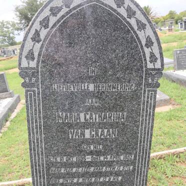 GRAAN Maria Catharina, van nee NEL 1906-1953