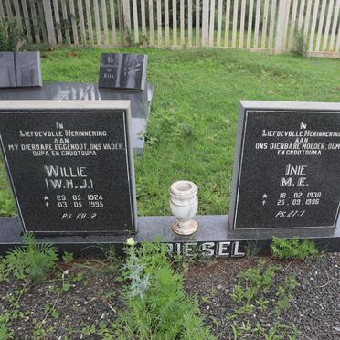 GRIESEL W.H.J. 1924-1995 &amp; M.E. 1930-1996