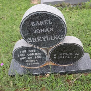 GREYLING Sarel Johan 1978-2012