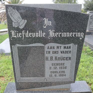 KRUGER H.B. 1936-1984