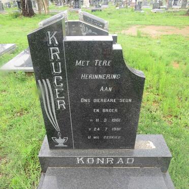 KRUGER Konrad 1961-1981