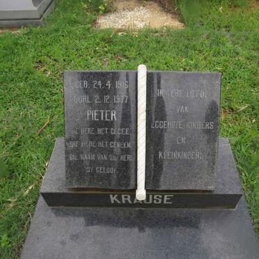 KRAUSE Pieter 1916-1977