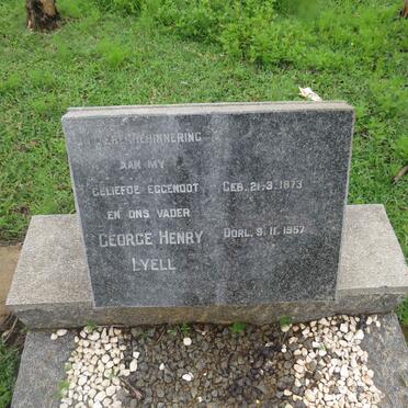 LYELL George Henry 1873-1957