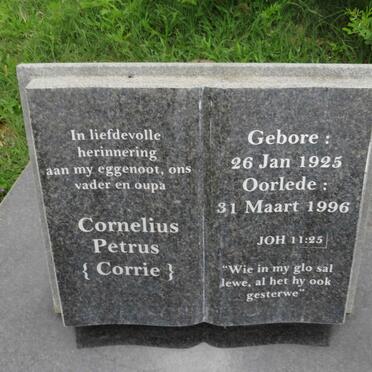 LOURENS Cornelius Petrus 1925-1996 