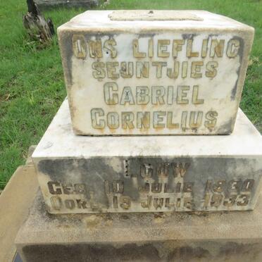 LOUW Gabriel Cornelius 1930-1933