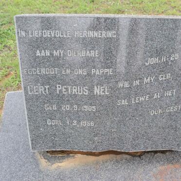 NEL Gert Petrus 1905-1956