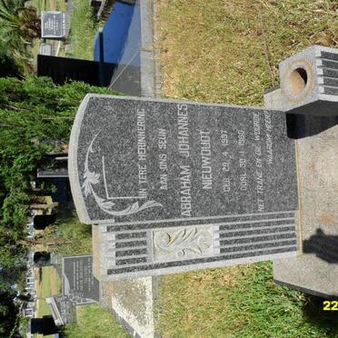 NIEUWOUDT Abraham Johannes 1937-1960