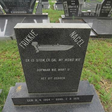 NAGEL Frikkie 1954-1975