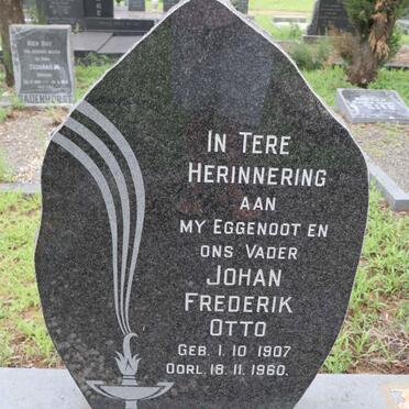 OTTO Johan Frederik 1907-1960