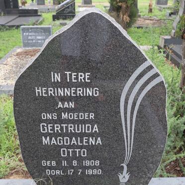 OTTO Getruida Magdalena 1908-1990