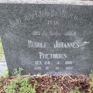 PRETORIUS Rudolf Johannes 1866-1953