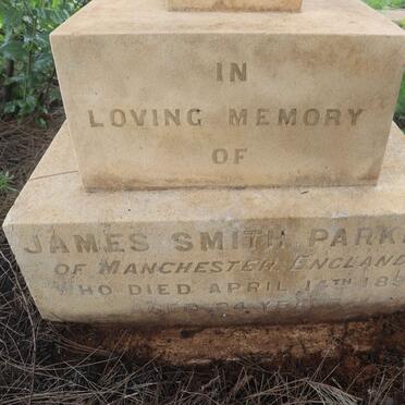 PARKER James Smith -1898