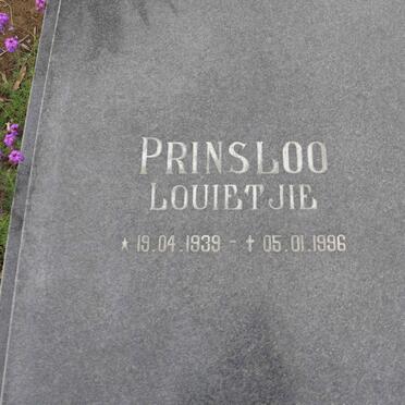 PRINSLOO Louietjie 1939-1996