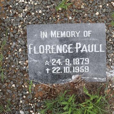 PAULL Florence 1979-1959