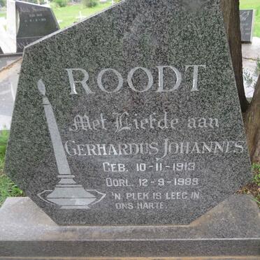 ROODT Gerhardus Johannes 1913-1989
