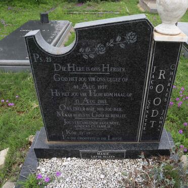 ROODT Manie 1957-2003