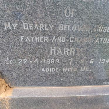 ROBERTS Harry 1883-1949 &amp; Agnes SCHWARZER 1889-1970 