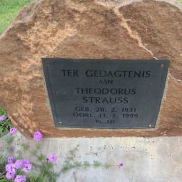STRAUSS Theodorus 1931-1999