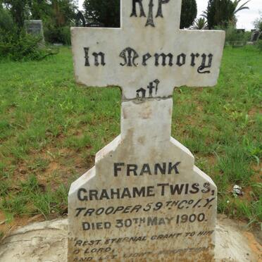 TWISS Frank Grahame -1900