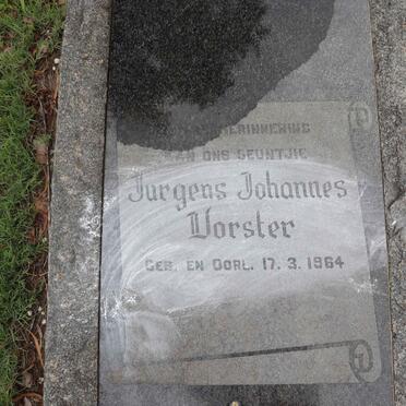 VORSTER Jurgens Johannes 1964-1964