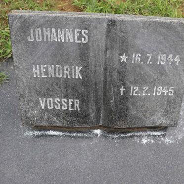VOSSER Johannes Hendrik 1944-1945