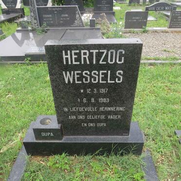 WESSELS Hertzog 1917-1983