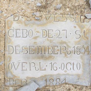 WESSELS D.G. ? 1834-1884