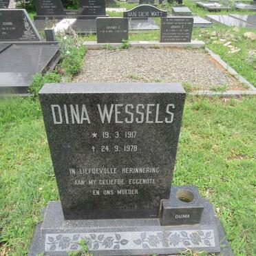 WESSELS Dina 1917-1978