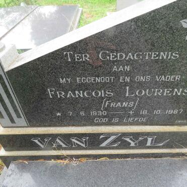 ZYL Francois Lourens, van 1930-1987