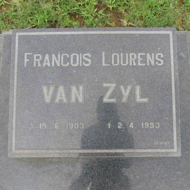 ZYL Francois Lourens, van 1903-1983