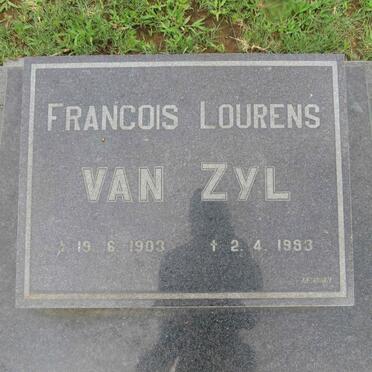 ZYL Francois Lourens, van 1903-1983