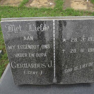 ZYL Gerhardus J., van 1934-1986