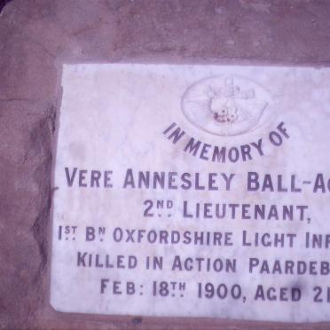 ACTON Vere Annesley, Ball -1900