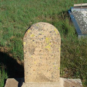 Free State, JAGERSFONTEIN district, Deelput 849, farm cemetery