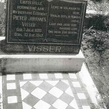 VISSER Pieter Johannes 1890-1942 
