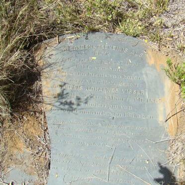 VISSER J.M.C. nee VAN STADE -188?