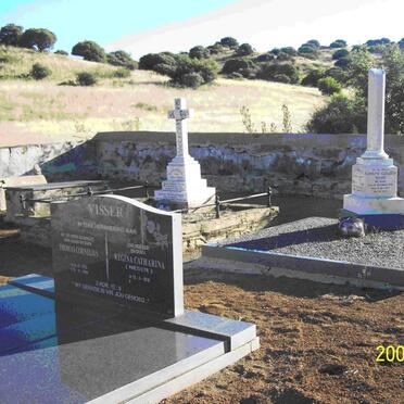Free State, JAGERSFONTEIN district, Lockshoek 192, Lokshoek farm cemetery