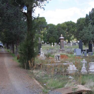 01. Overview on Jagersfontein cemetery