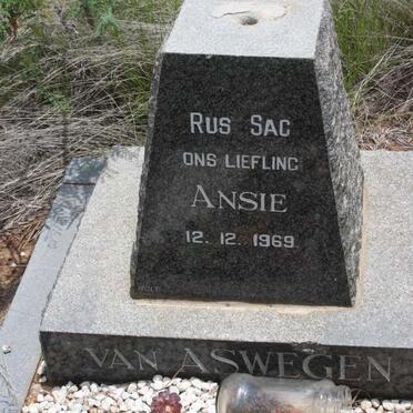 ASWEGEN Ansie, van 1969