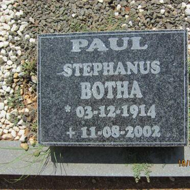 BOTHA Paul Stephanus 1914-2002