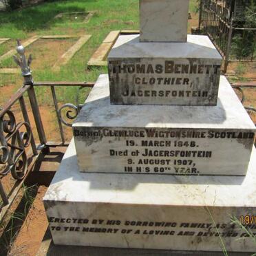 BENNETT Thomas 1848-1907