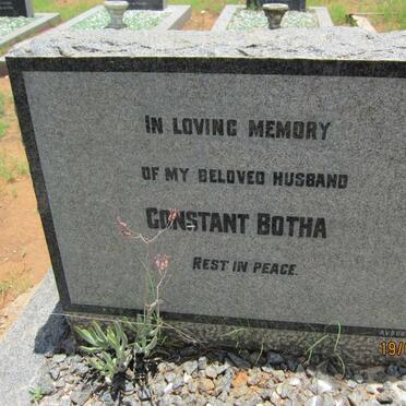 BOTHA Constant